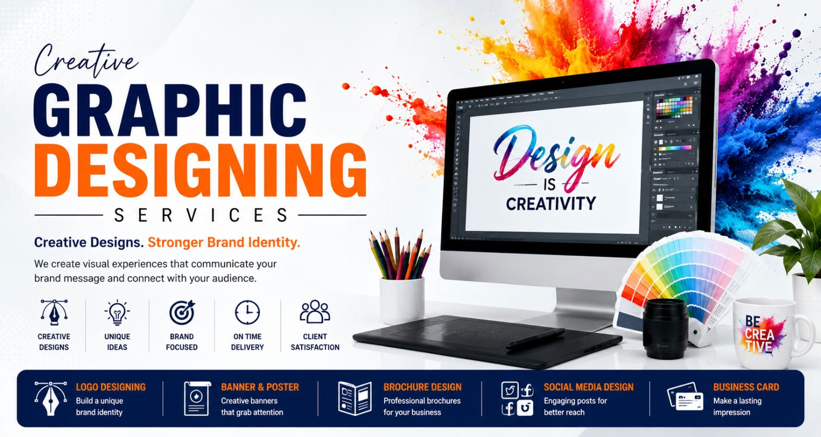 Best Graphic Designing Company in Lucknow | Creative Design Services