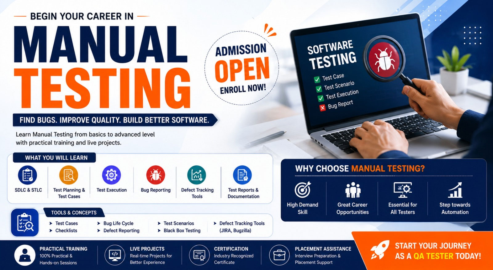 Best Software Testing Course in Lucknow with Placement | Deep Infotech